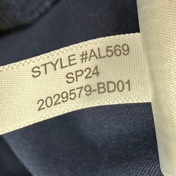 J.Crew 9" Frankie Bermuda Chino Short Cotton Mid Rise Navy Classic Womens US 6 - Picture 14 of 14